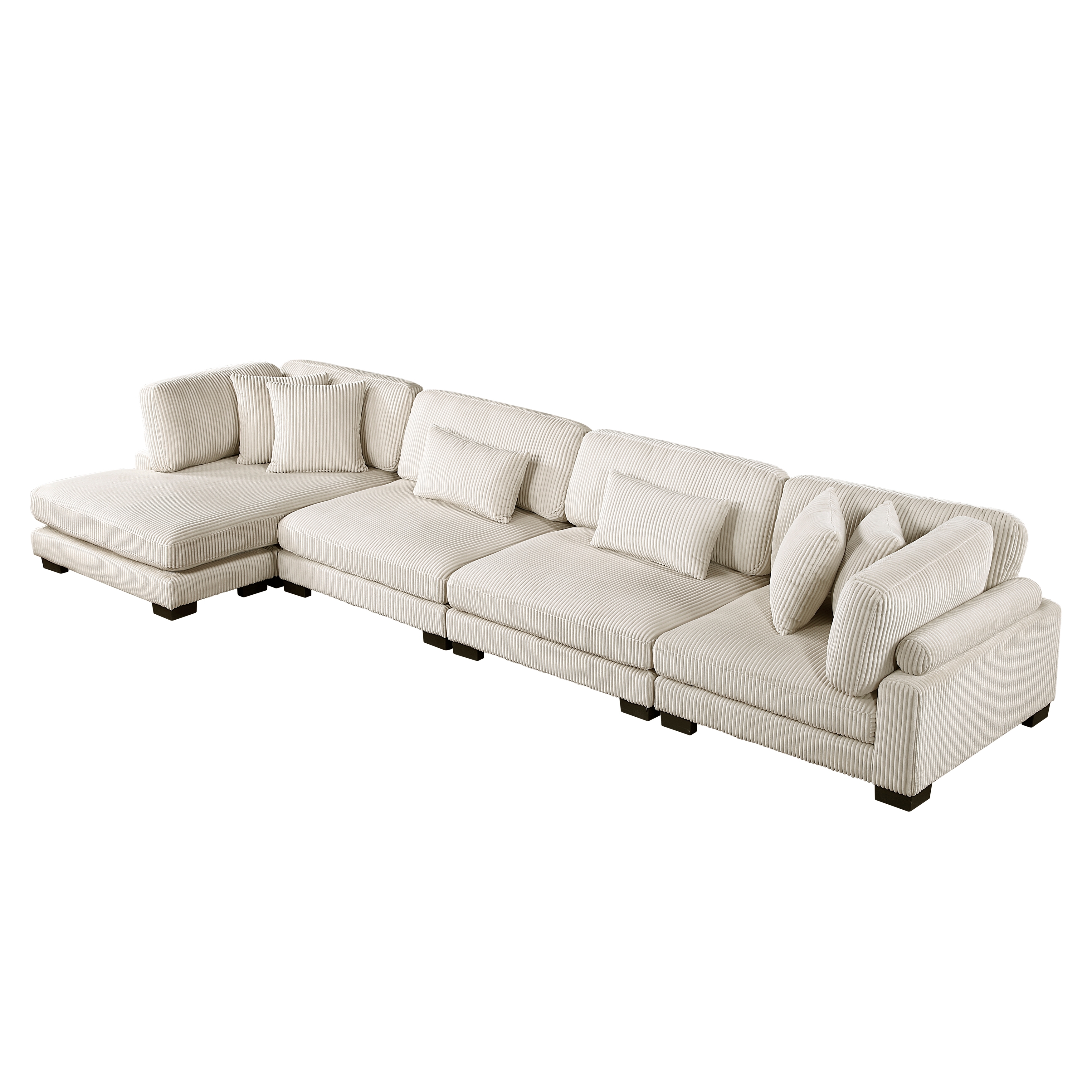 Homelegance Traverse 4-Piece Sectional Sofa