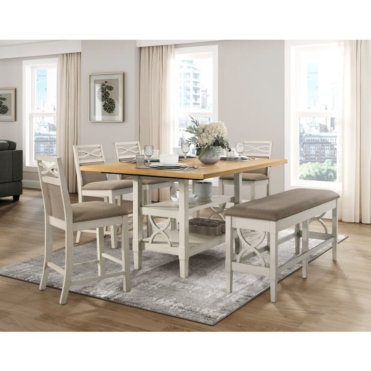 Homelegance Maribelle Counter Table