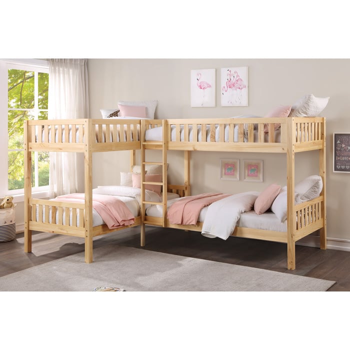 Twin Corner Bunk Bed