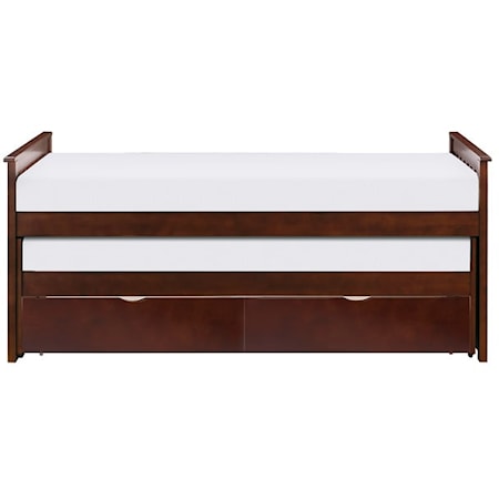 Twin/Twin Bed with Storage Boxes