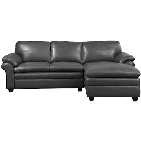 2-Piece Sectional with Right Chaise
