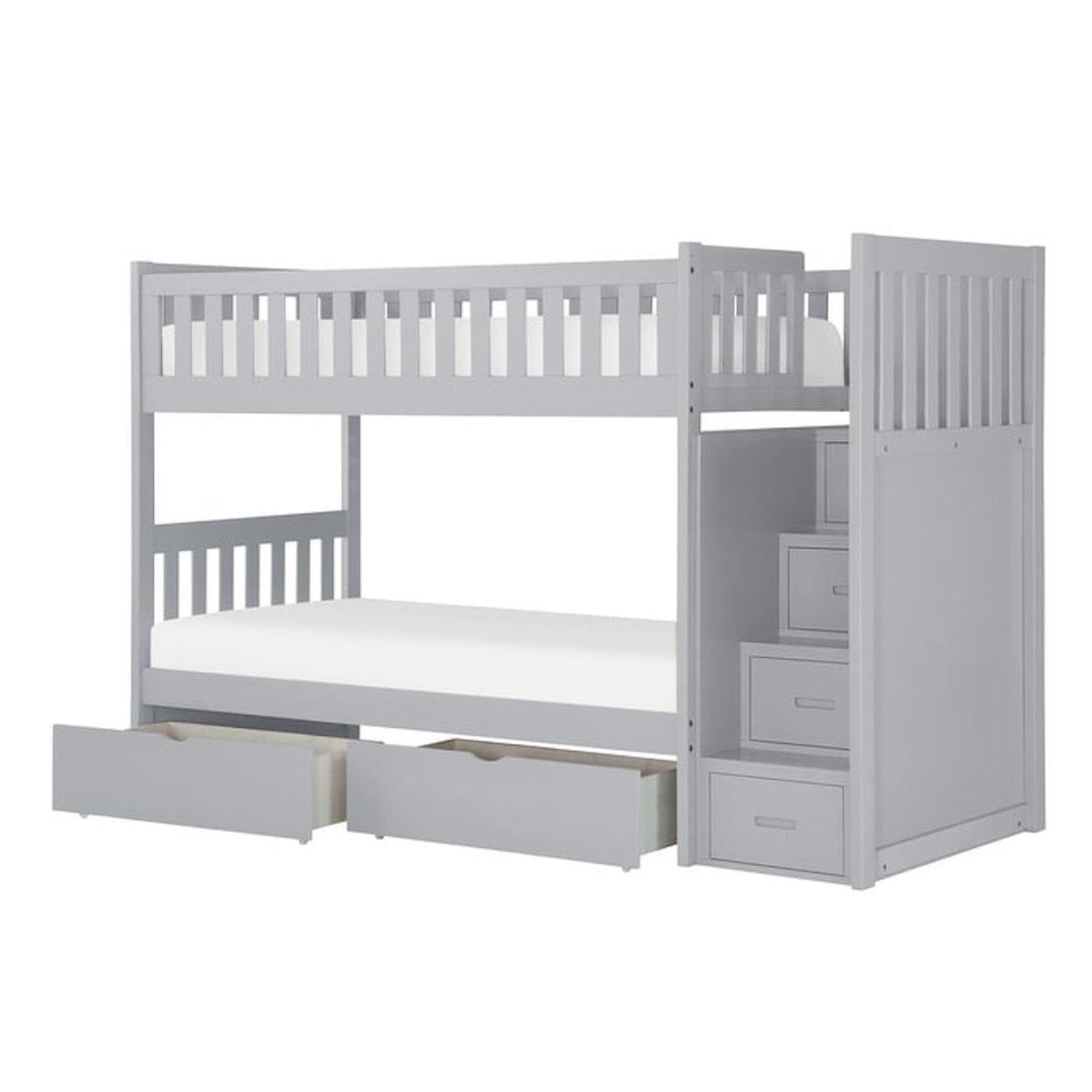 Homelegance Orion Twin over Twin Bunk Bed