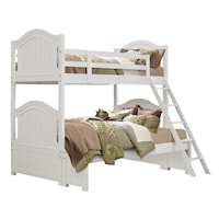 Transitional Twin over Full Bunk Bed