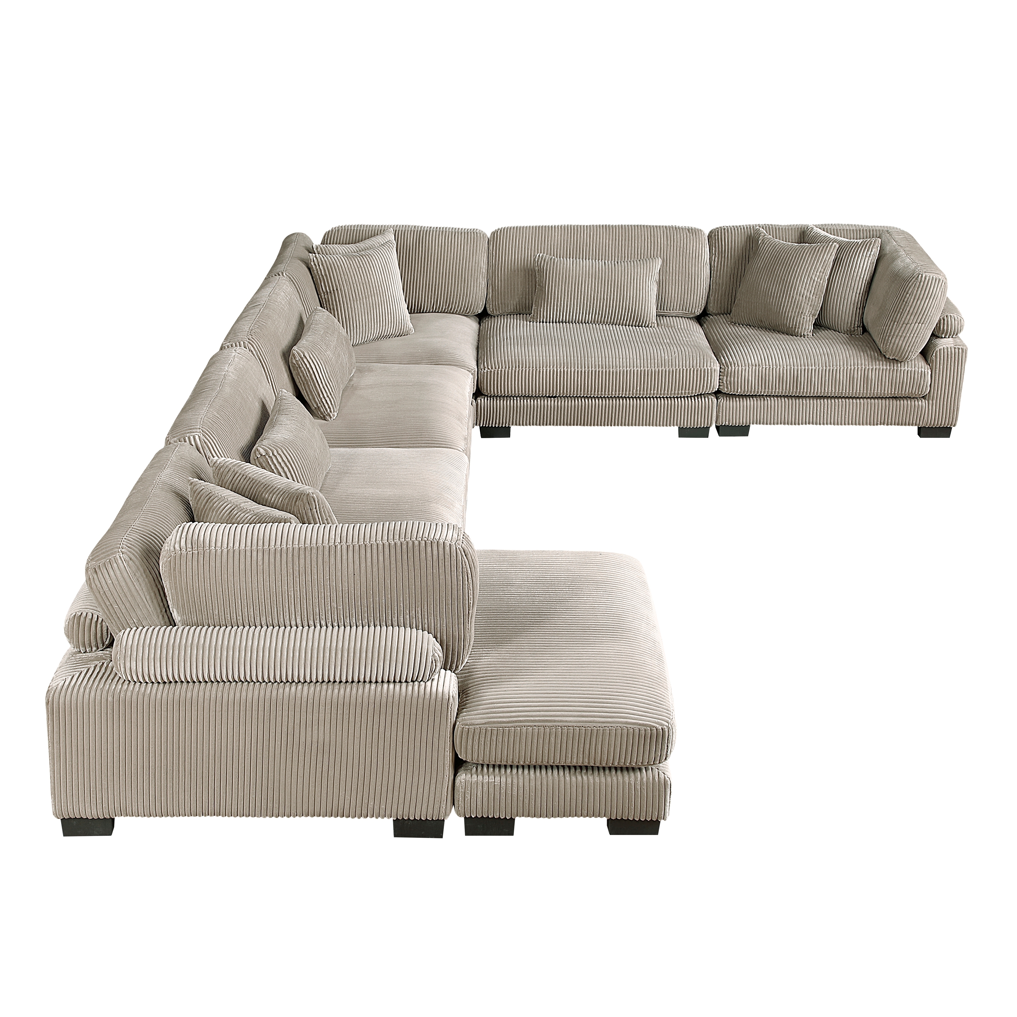 Homelegance Traverse 6-Piece Sectional Sofa