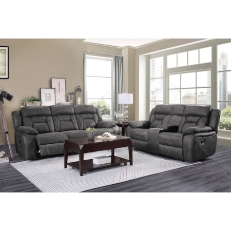 Double Reclining Sofa