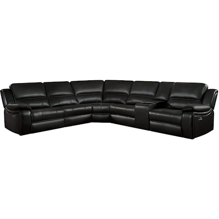 6-Piece Modular Power Reclining Sectional