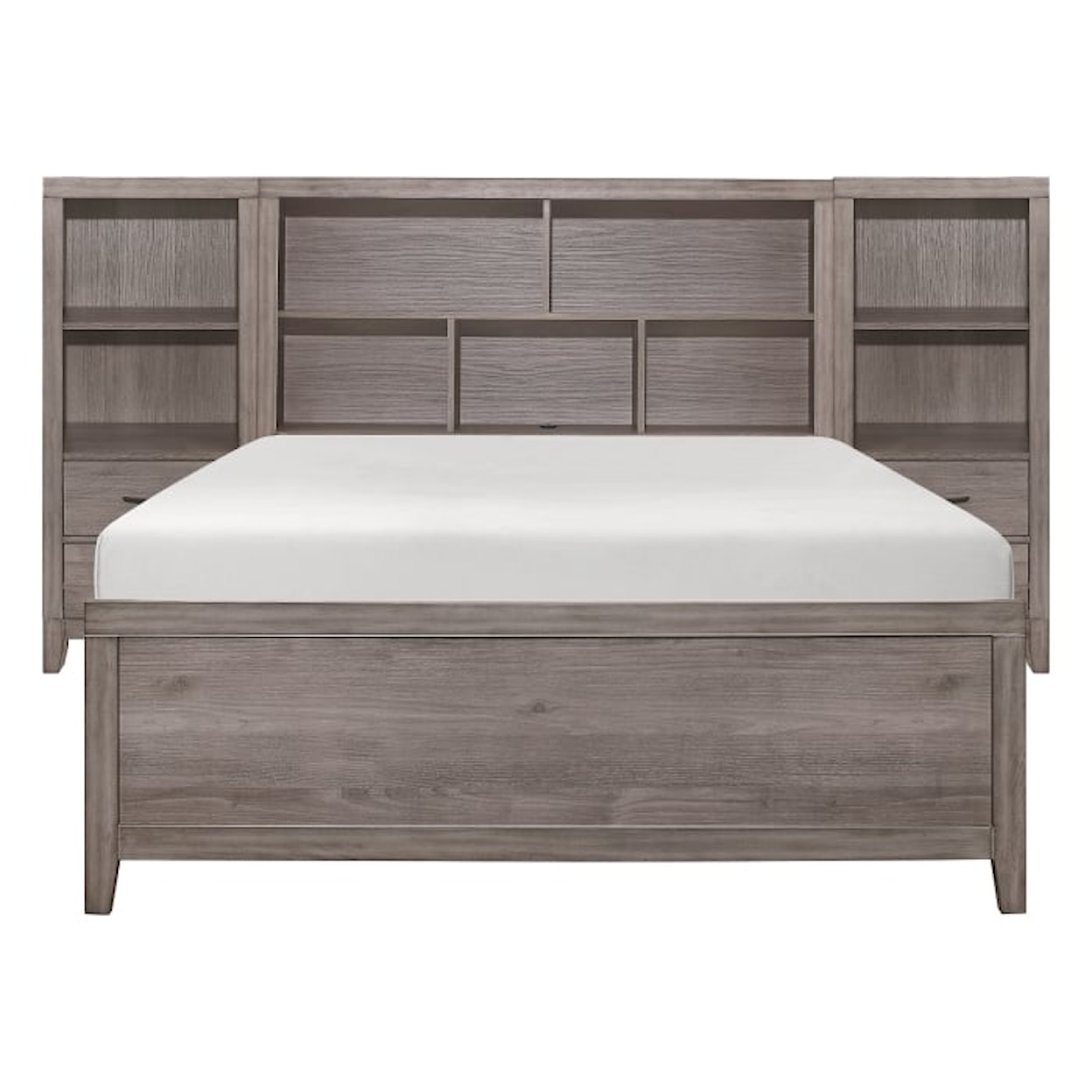 Homelegance Furniture Woodrow 3- Piece Full Wall Bed