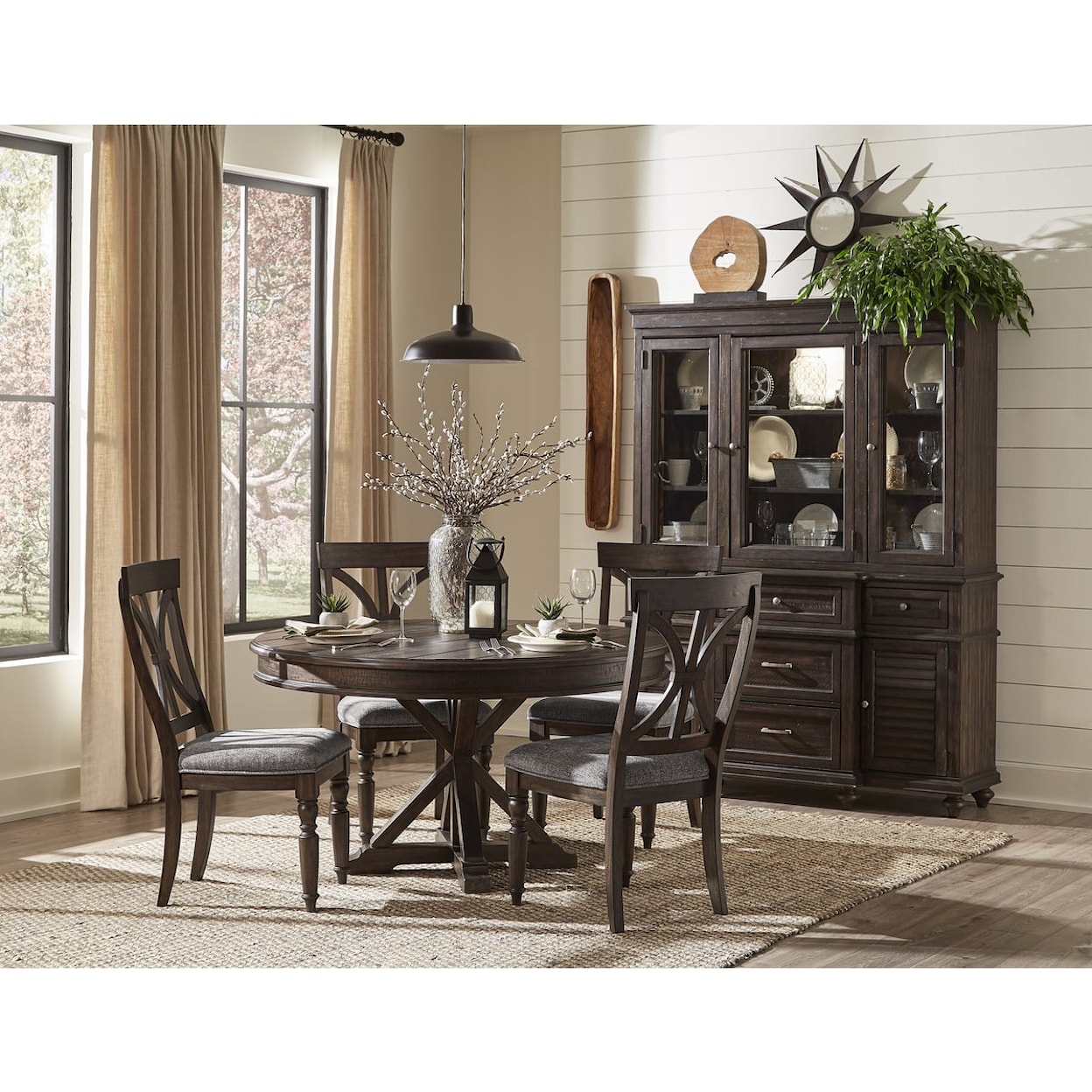 Homelegance Cardano Buffet & Hutch