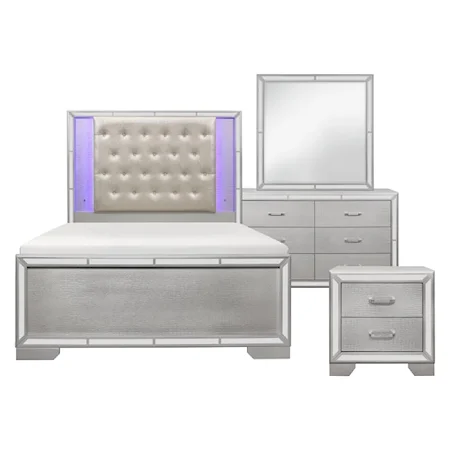 Glam Queen Bedroom Group