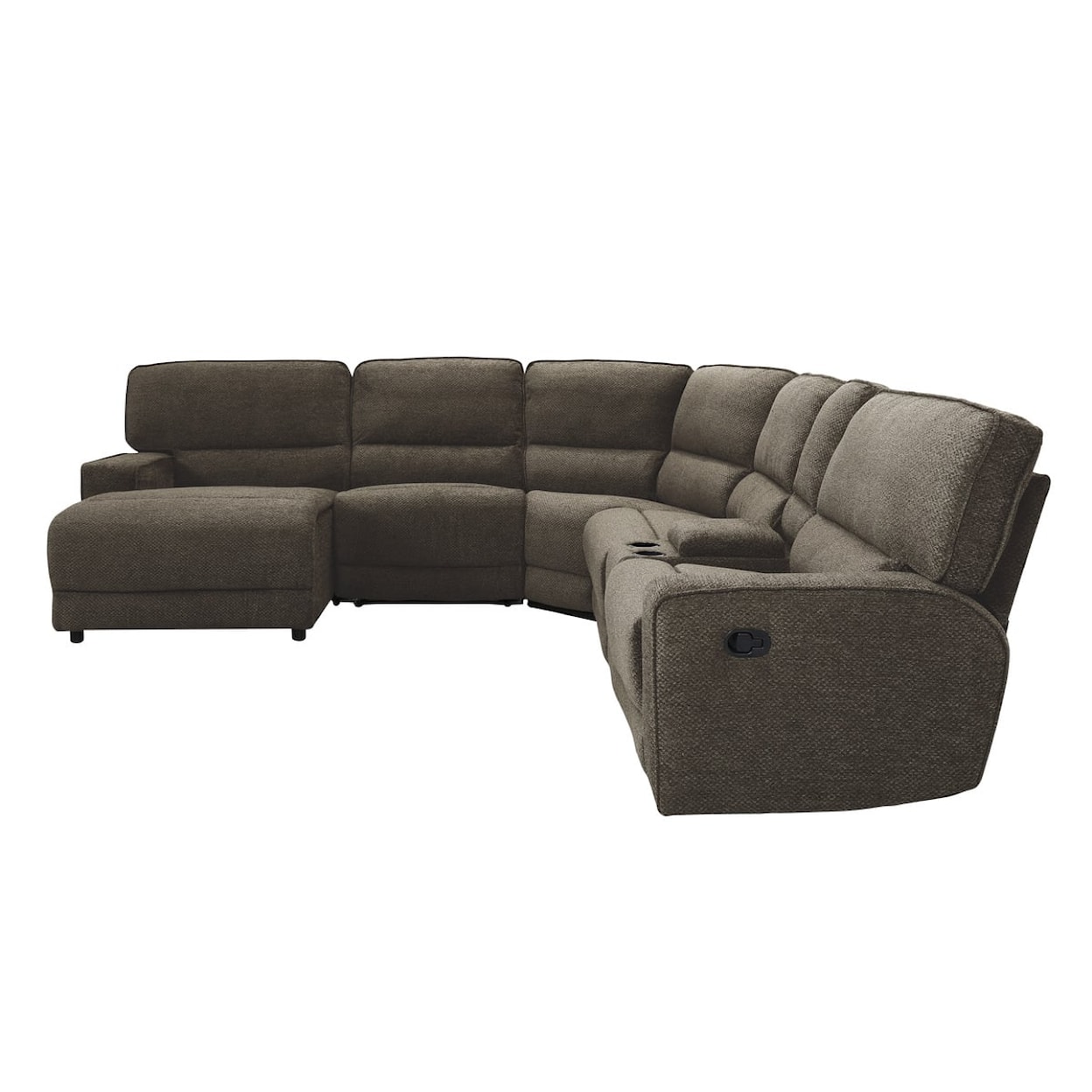 Homelegance Furniture Shreveport 6-Piece Modular Reclining Sectional