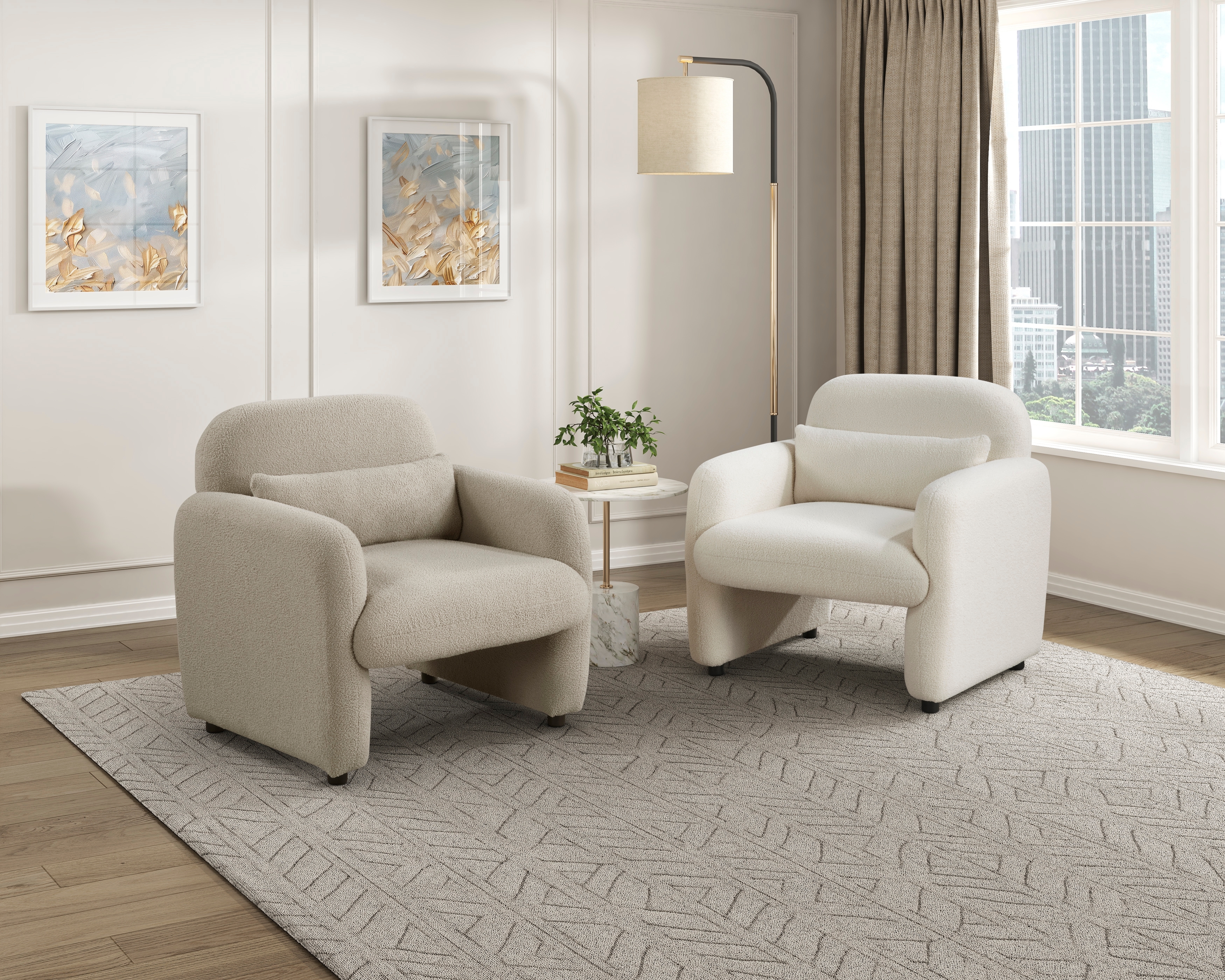 Homelegance Dorian Upholstered Accent Chair