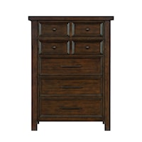 Transitional 6-Drawer Chest