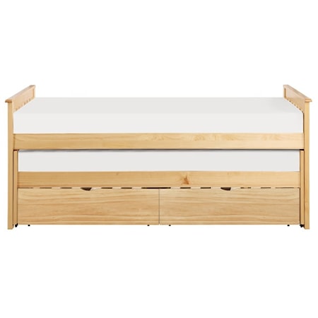 Twin/Twin Bed with Storage Boxes