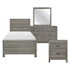 Homelegance Waldorf 4-Piece Twin Bedroom Set