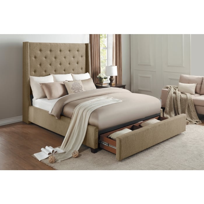 Homelegance Fairborn California King Platform Storage Bed