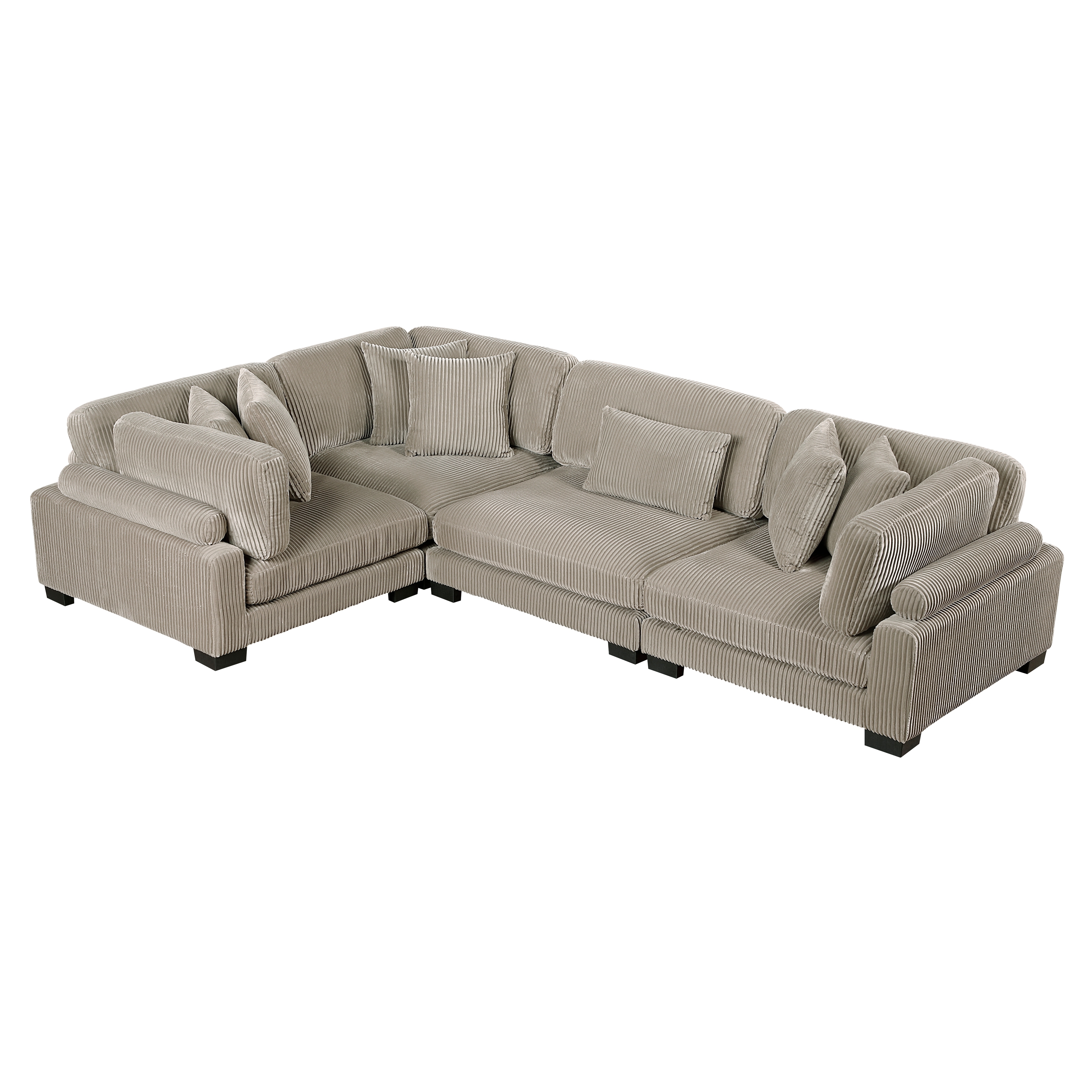 4-Piece Sectional Sofa