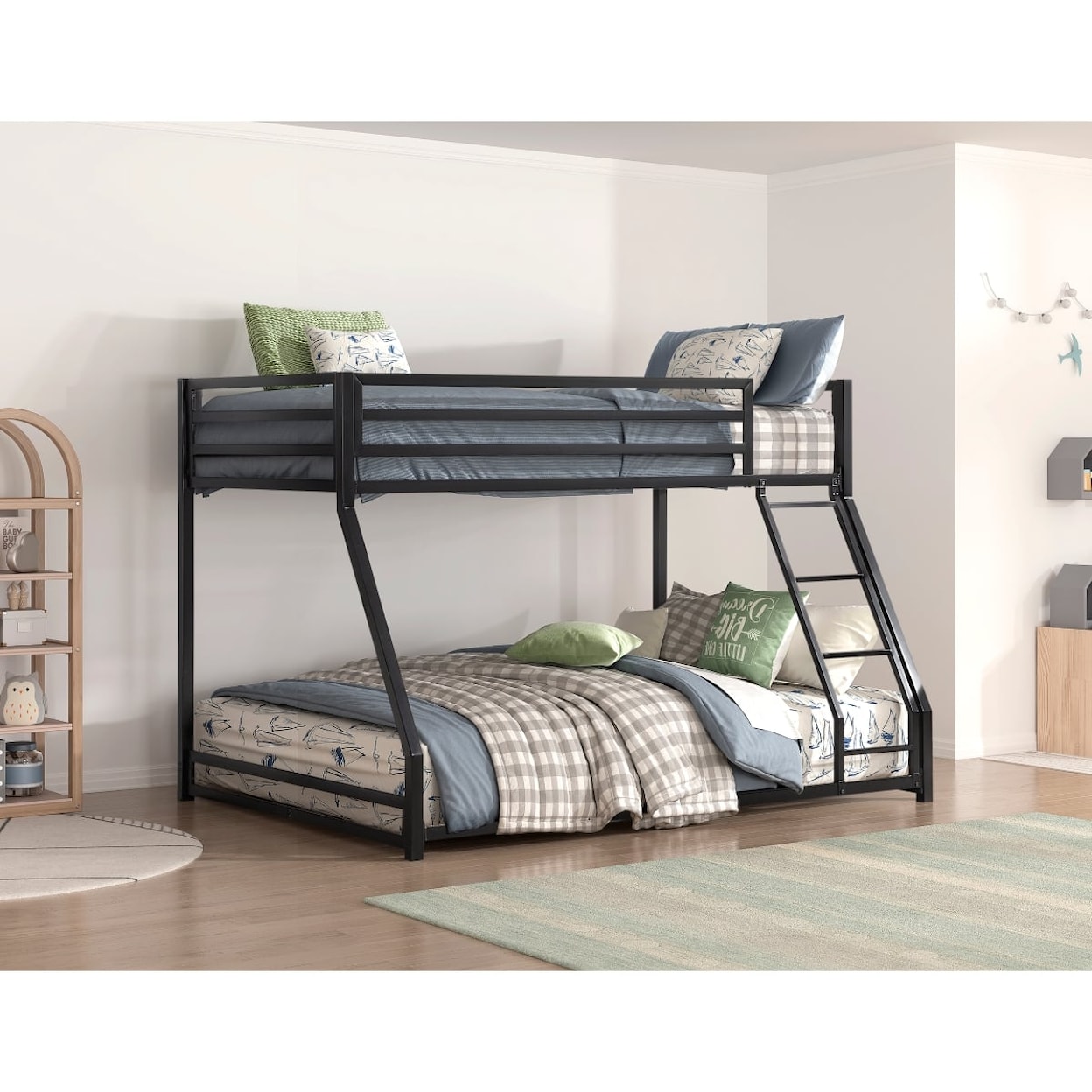 Homelegance Furniture Jovie Twin/Full Bunk Bed