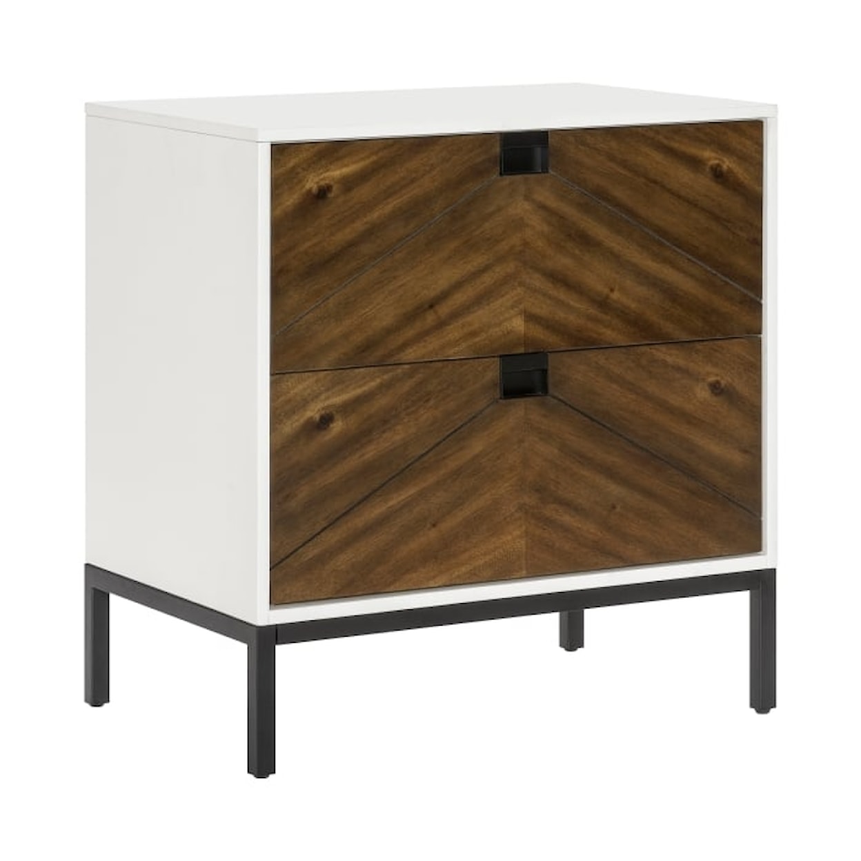 Homelegance Furniture Oslo 2-Drawer Nightstand