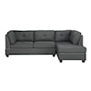 Homelegance Dasha 2-Piece Sectional with Right Chaise