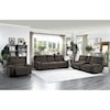 Homelegance Furniture Borneo Double Reclining Sofa
