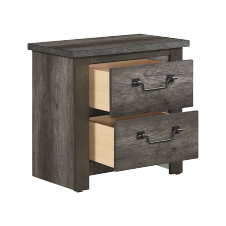 2-Drawer Nightstand