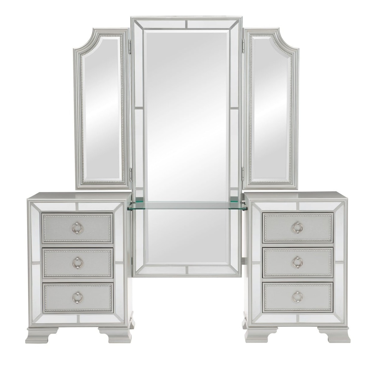 Homelegance Furniture Avondale Vanity Dresser with Mirror