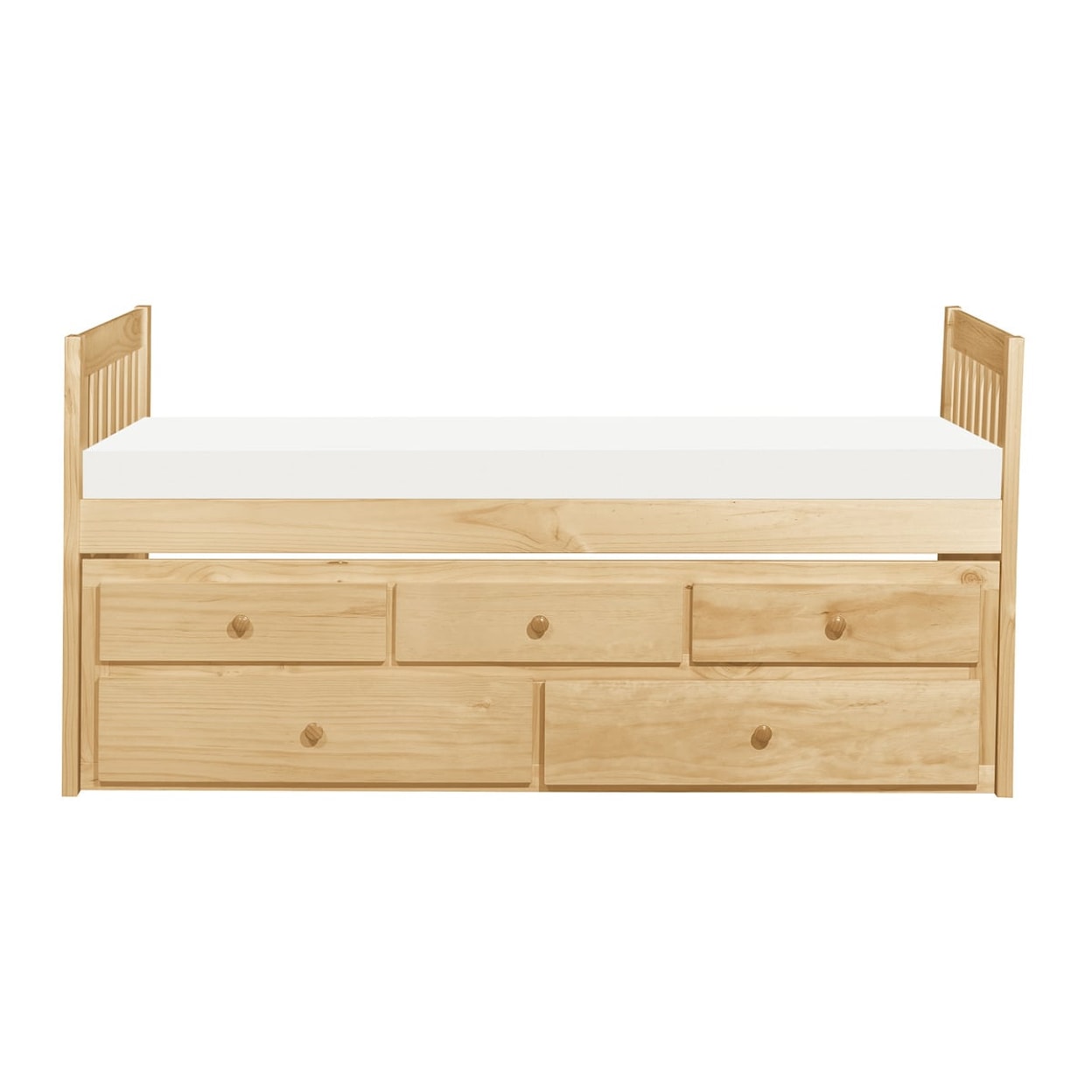 Homelegance Bartly Twin/Twin Trundle Bed