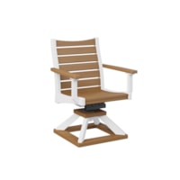 Natural Teak & White