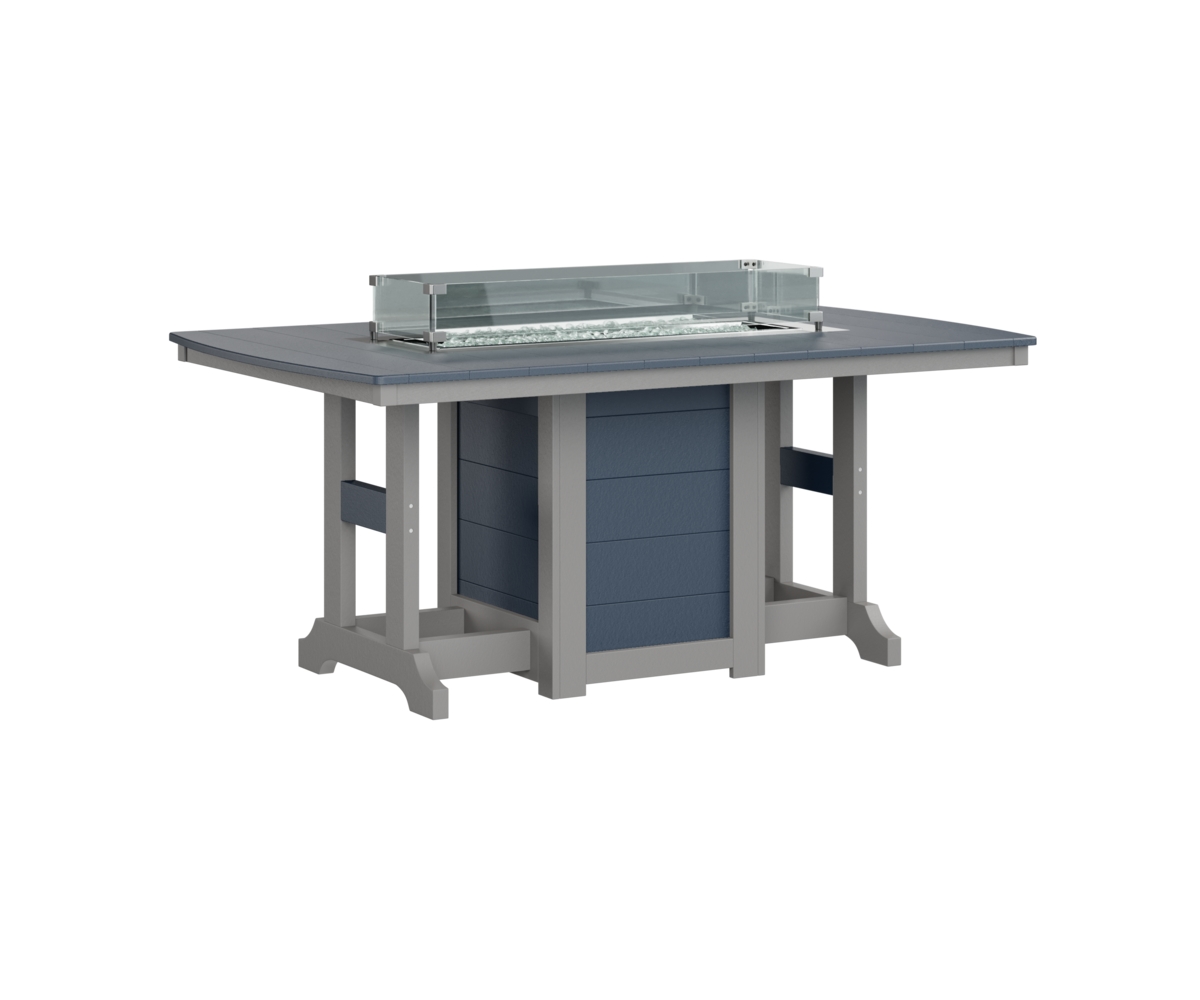 Gc 44X72 Rec Fire Table Dining