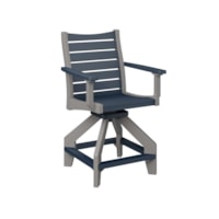 Navy Blue & Light Grey