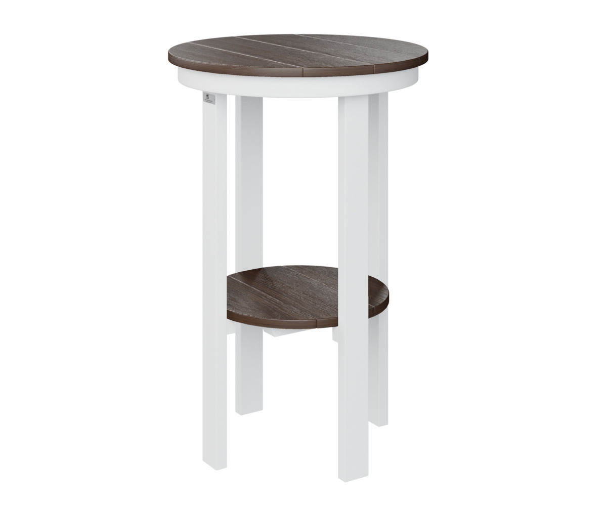 Round End Table Bar
