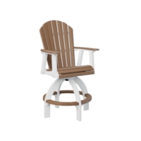 Antique Mahogany & White