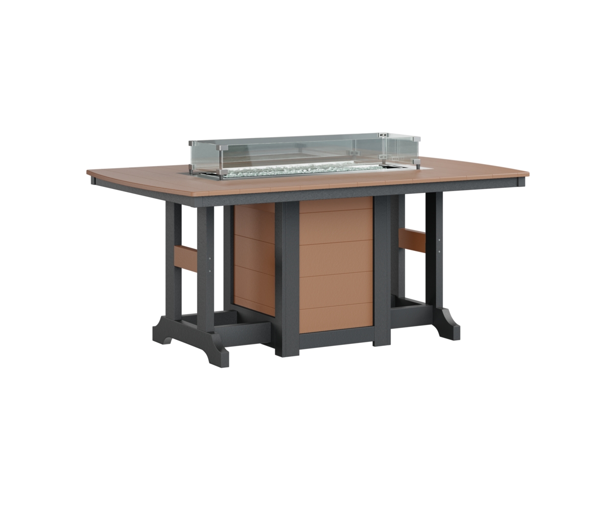Gc 44X72 Rec Fire Table Dining