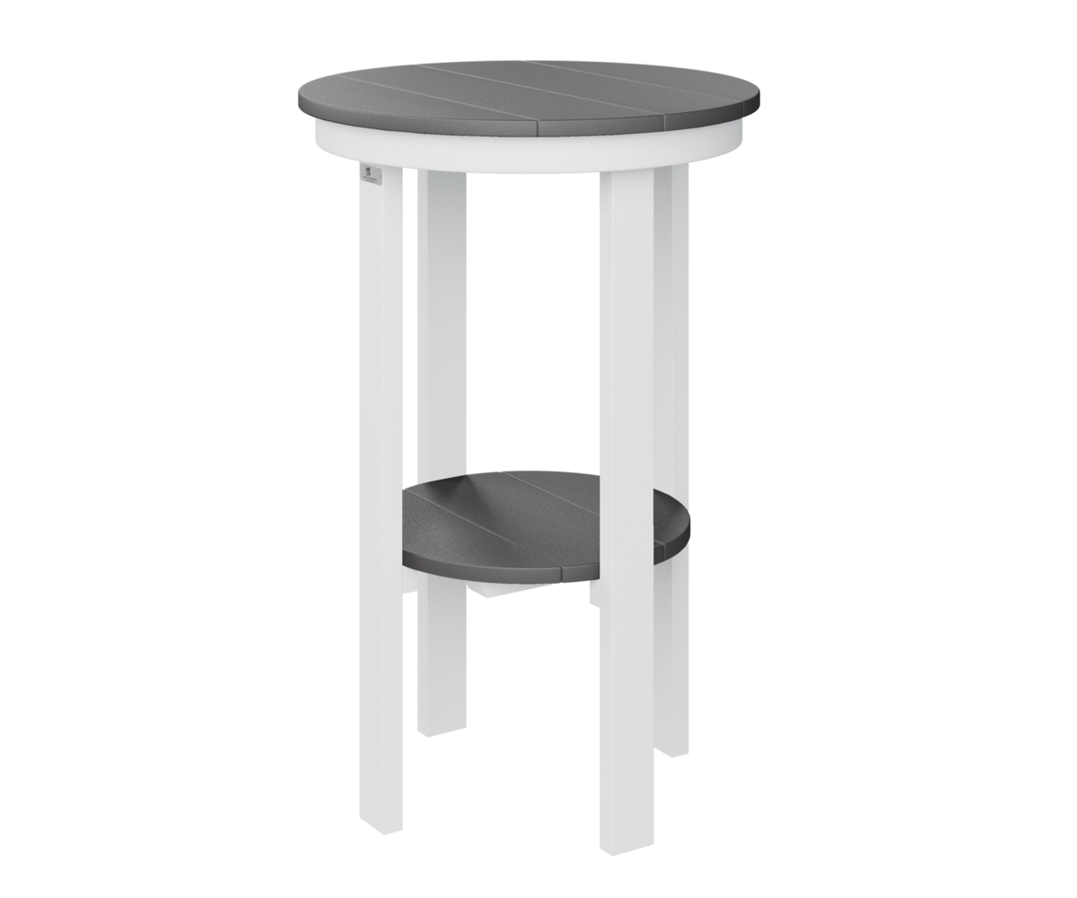 Round End Table Bar