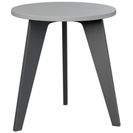 Nordic Round End Table
