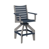 Navy Blue & Light Grey