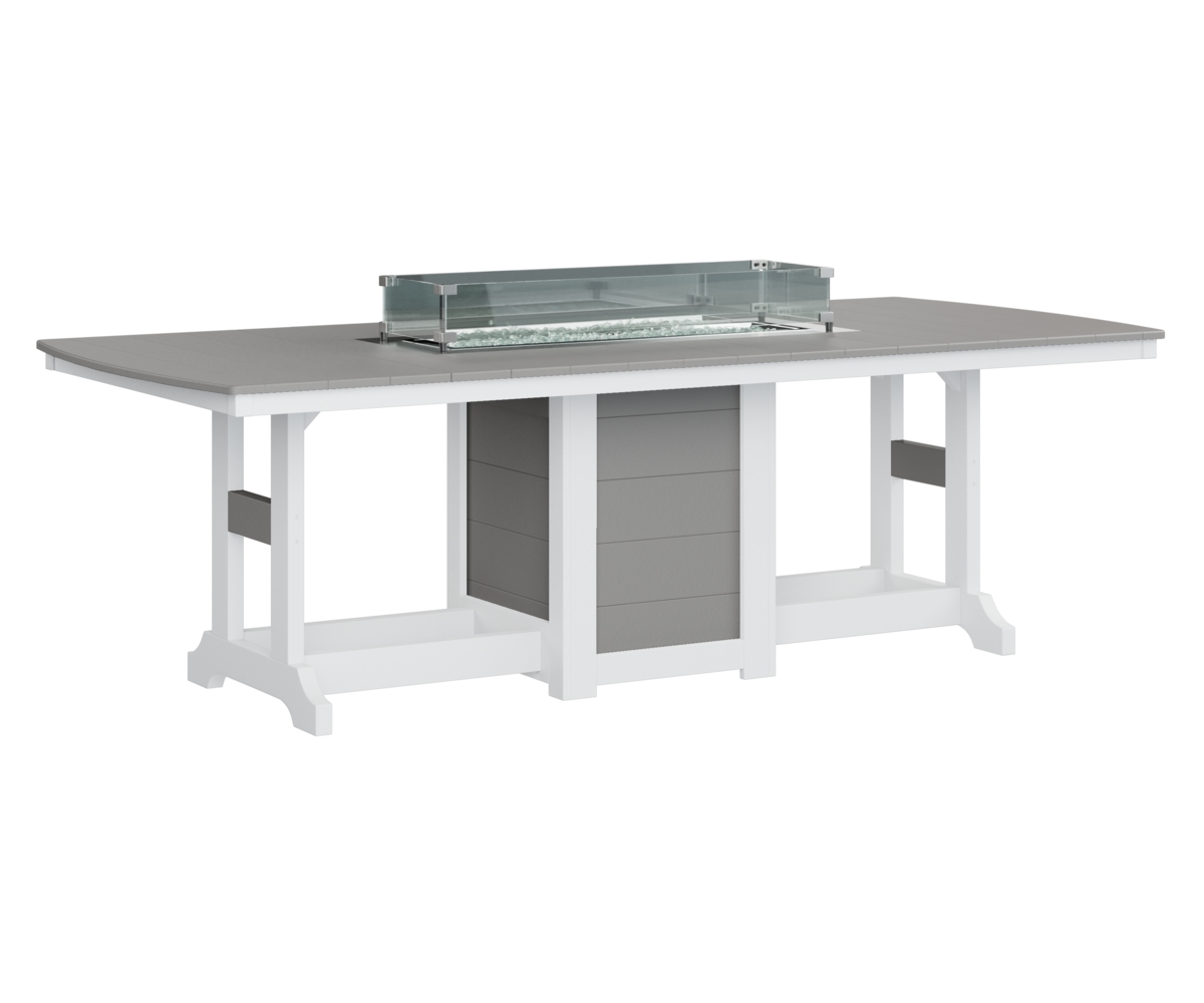 Gc 44X96 Rec Fire Table Dining