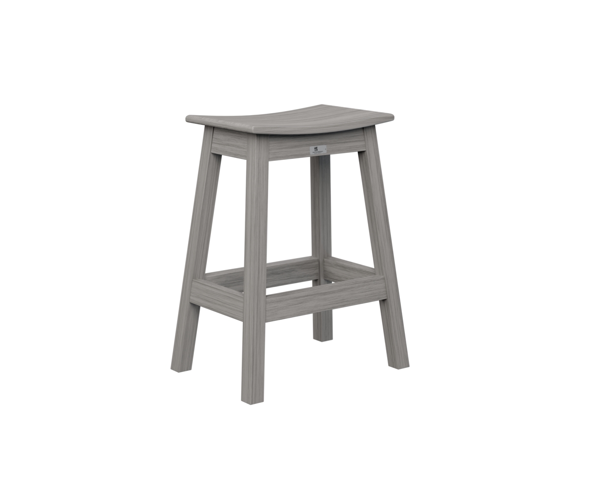 Saddle Counter Stool