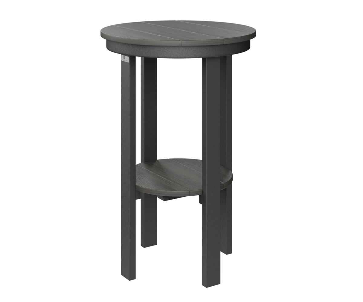 Round End Table Bar