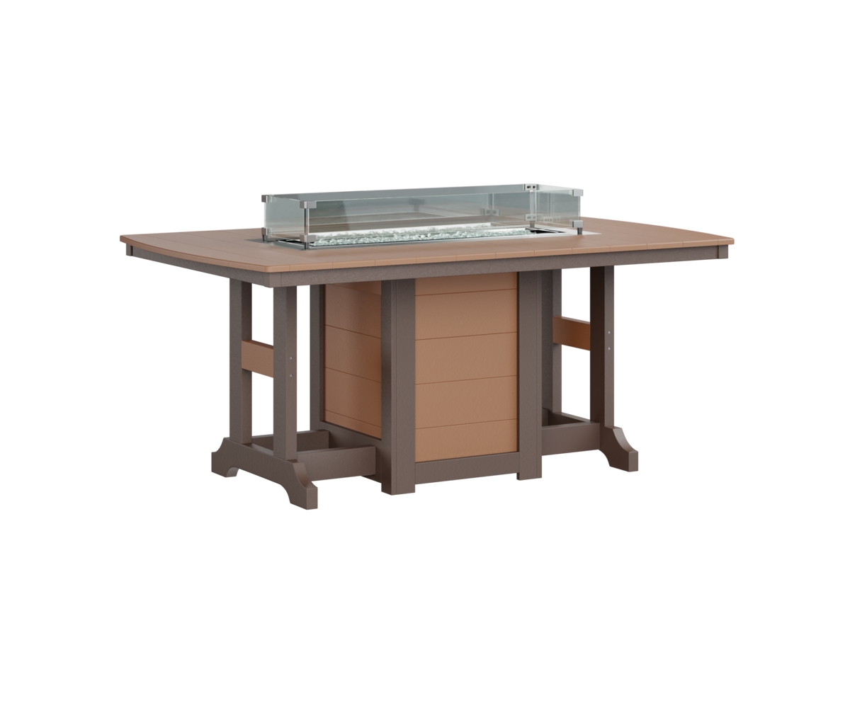 Gc 44X72 Rec Fire Table Dining