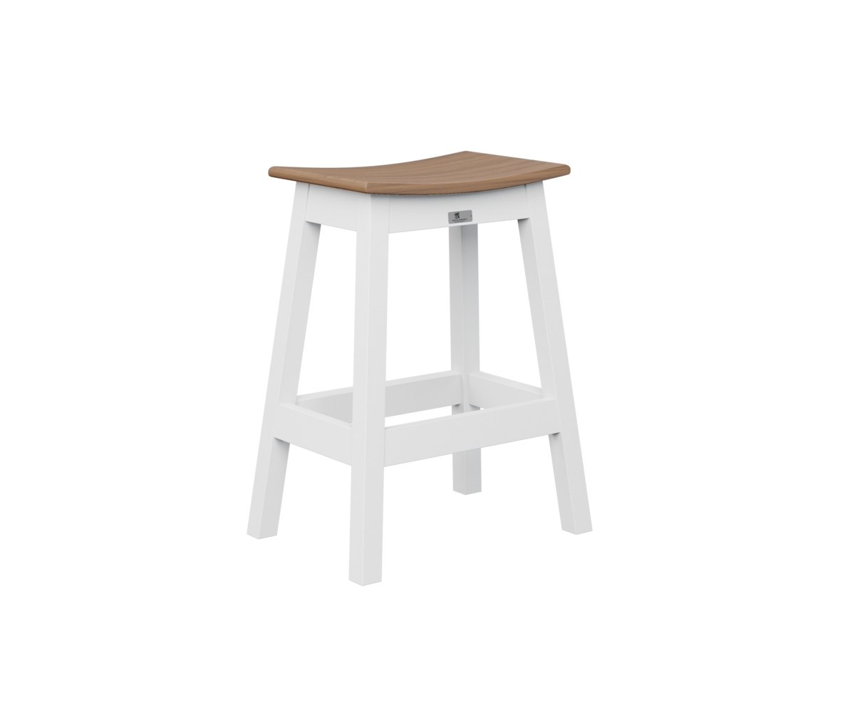 Saddle Counter Stool