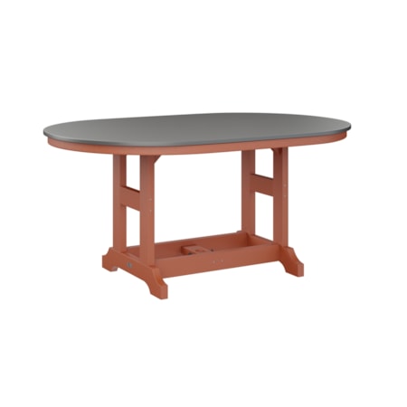 Gc Hf 44X64 Obl Table Counter