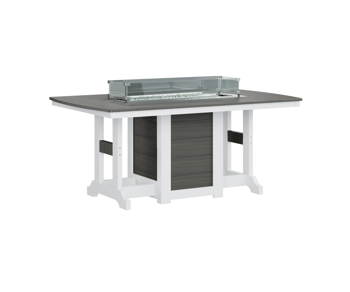 Gc 44X72 Rec Fire Table Dining