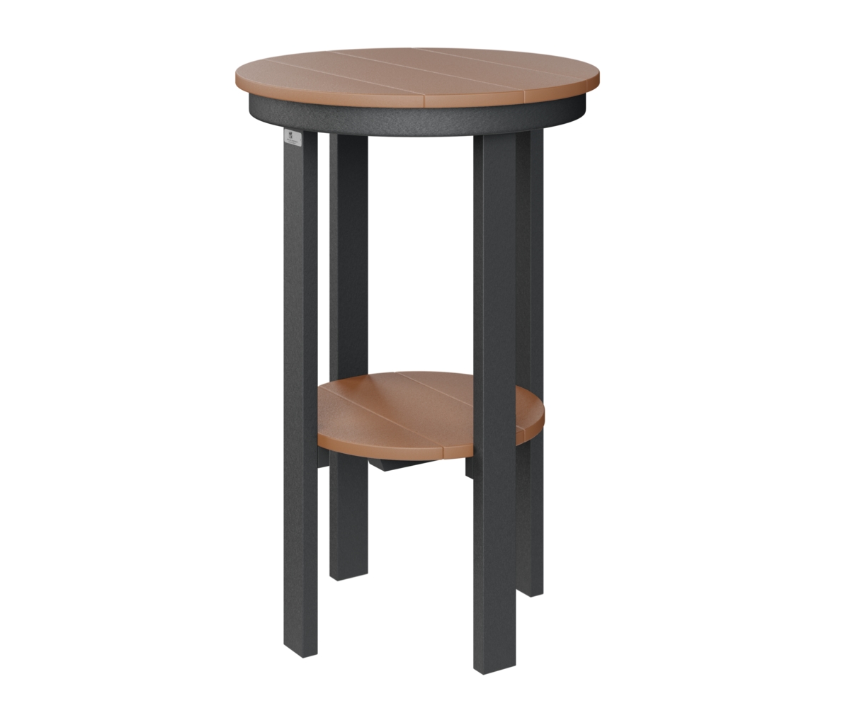 Round End Table Bar