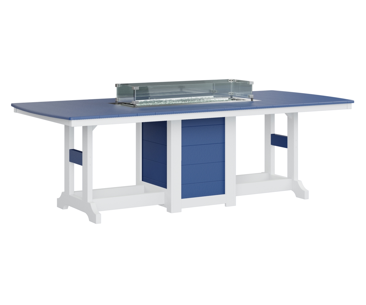 Gc 44X96 Rec Fire Table Dining