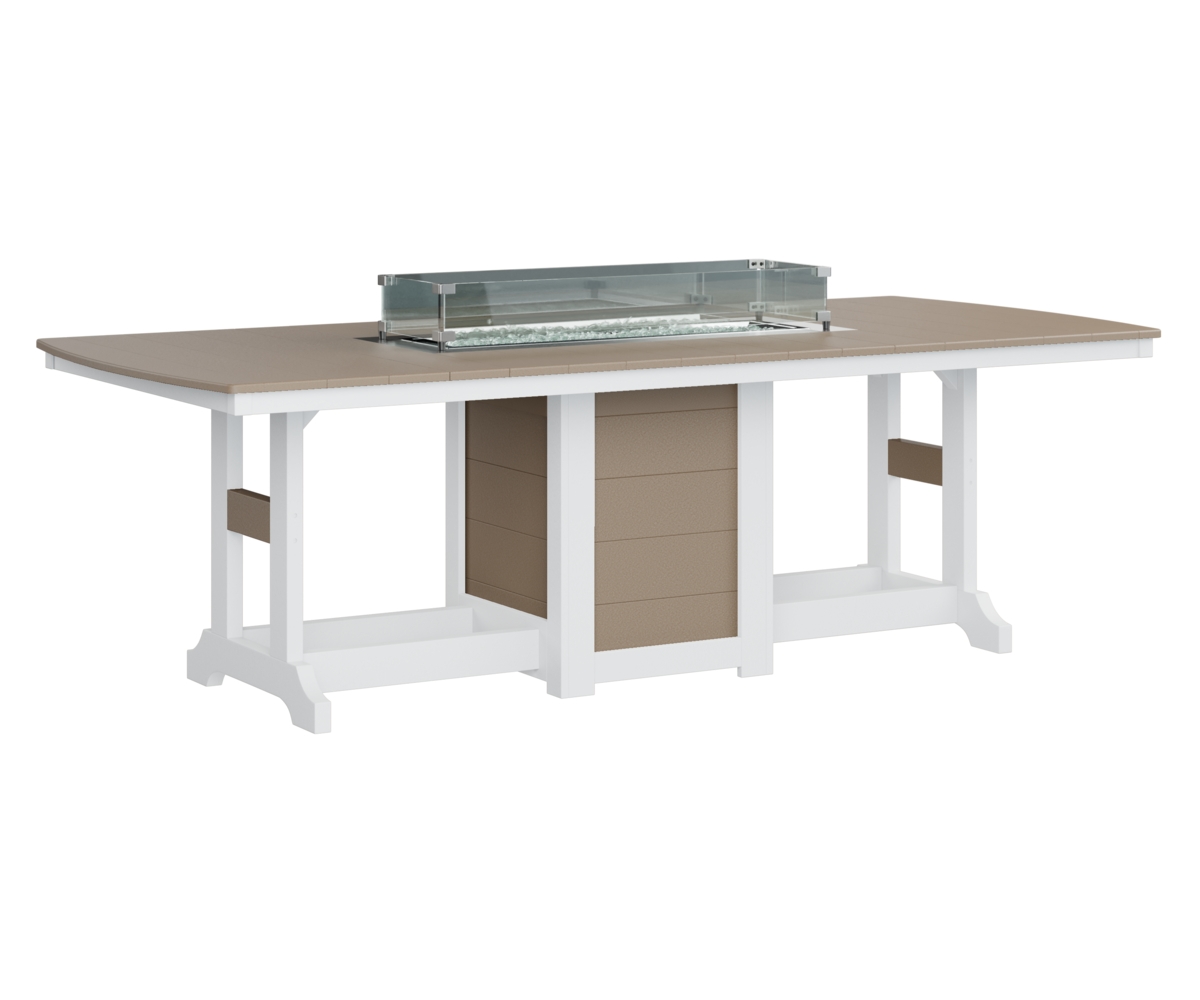 Gc 44X96 Rec Fire Table Dining