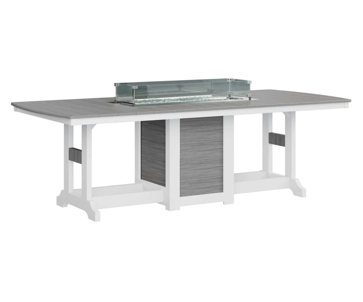 Gc 44X96 Rec Fire Table Dining