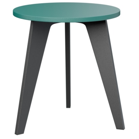 Nordic Round End Table