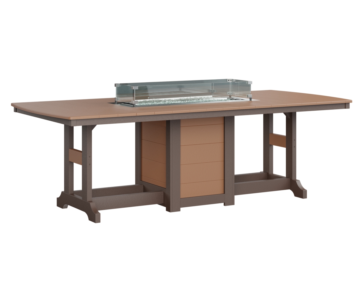 Gc 44X96 Rec Fire Table Dining