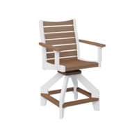 Antique Mahogany & White